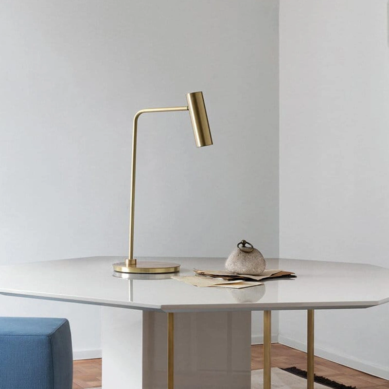 Modern Living Room LED Luminous Glass Vertical Office Study Desk Lamp