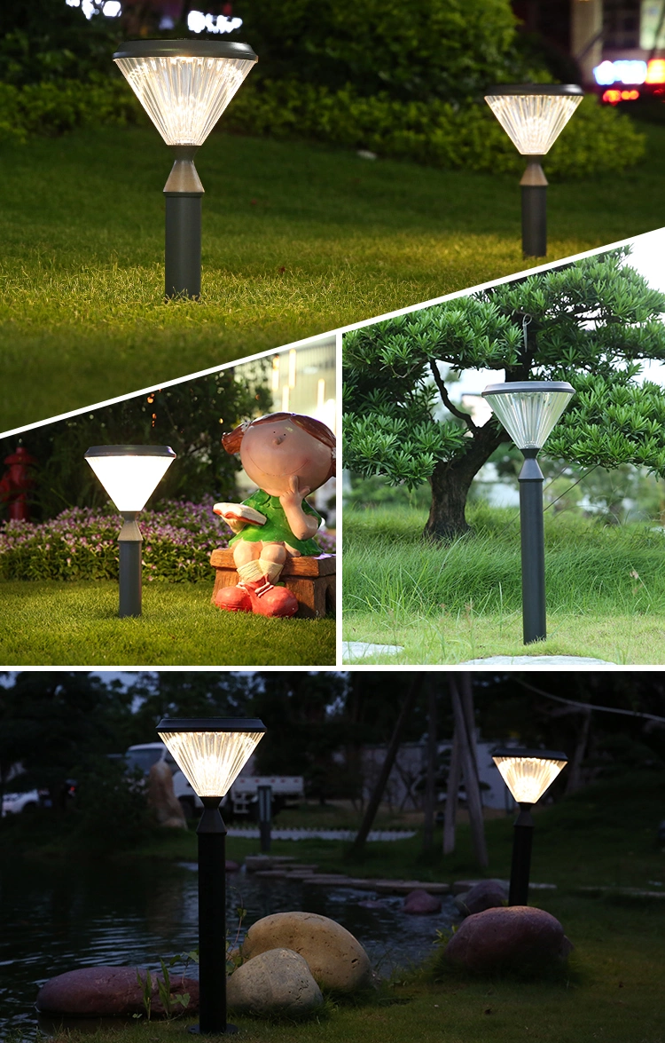 Bspro Waterproof Garden Light Spike Ground LED Lawn Light Solar LED Lamp
